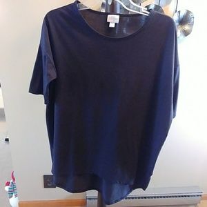 Solid Black XS Lularoe Irma